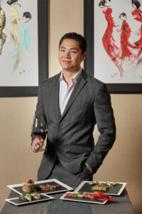 Portrait of business owner in office.