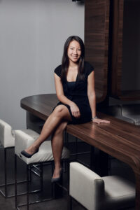 Portrait of celebrity chef Janice Wong.