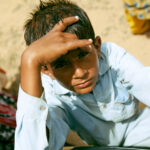 A hot day in Thatta, Pakistan, August 2010.